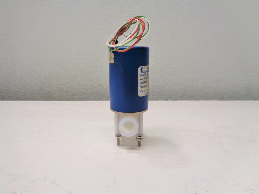 Galtek Fluoroware 1/4" 2-Way Solenoid Valve, Model# 203-1414-415